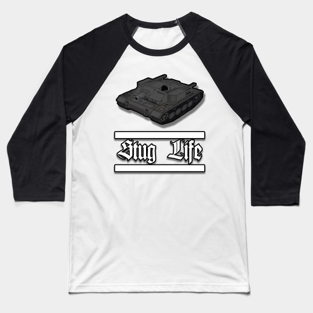 Sturmgeschutz Life Baseball T-Shirt by Squidwave